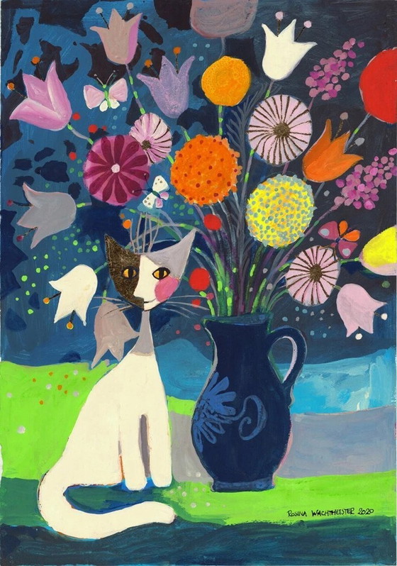 Image 1 of Rosina Wachtmeister    ---My Cat