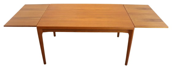Image 1 of Henning Kjaernulf voor Velje verlengbare eettafel tafel vintage