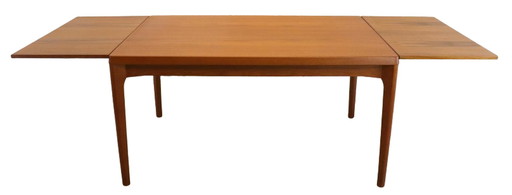 Henning Kjaernulf voor Velje verlengbare eettafel tafel vintage
