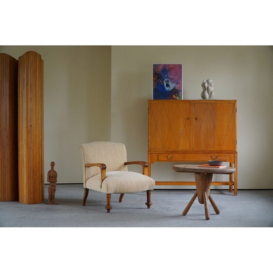 Image 1 of Vintage teakhouten buffet van Carl-Axel Acking voor Nordiska Kompaniet, Zweden 1950