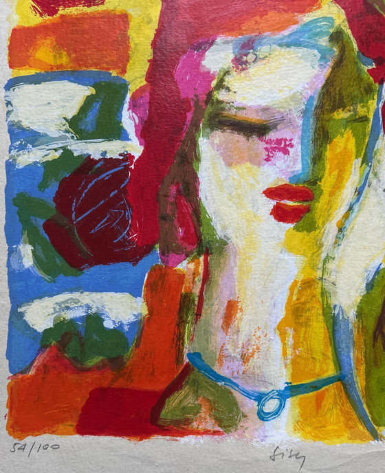 Image 1 of Zeefdruk Marta Jedrysko - Sisy