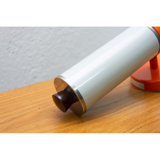 Image 1 of Vintage aluminium, plastic, chroom en scroll wandlamp door Josef Hurka voor Napako, 1960