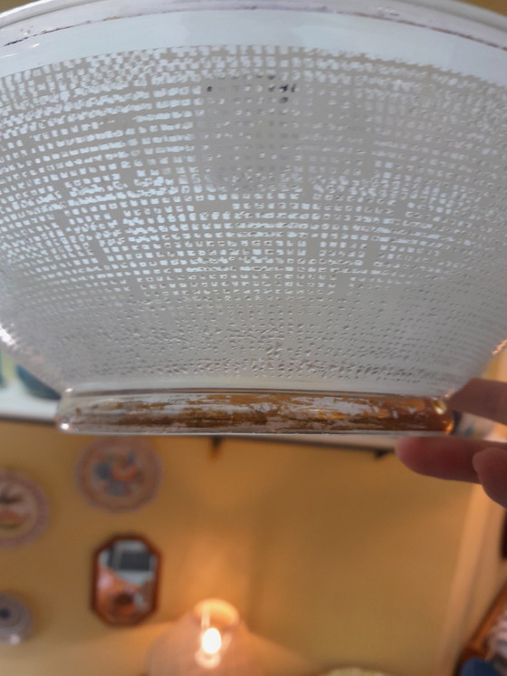 Image 1 of Space Age Ufo 1970 glazen hanglamp