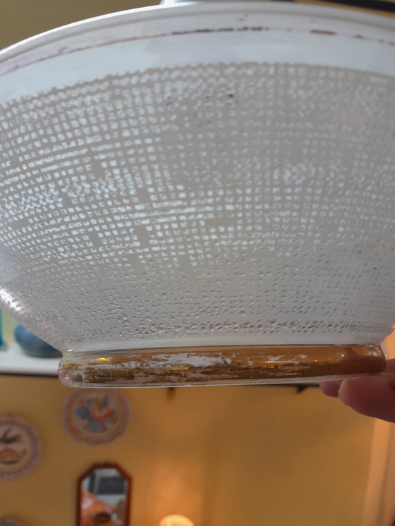 Image 1 of Space Age Ufo 1970 glazen hanglamp