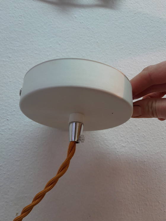 Image 1 of Space Age Ufo 1970 glazen hanglamp