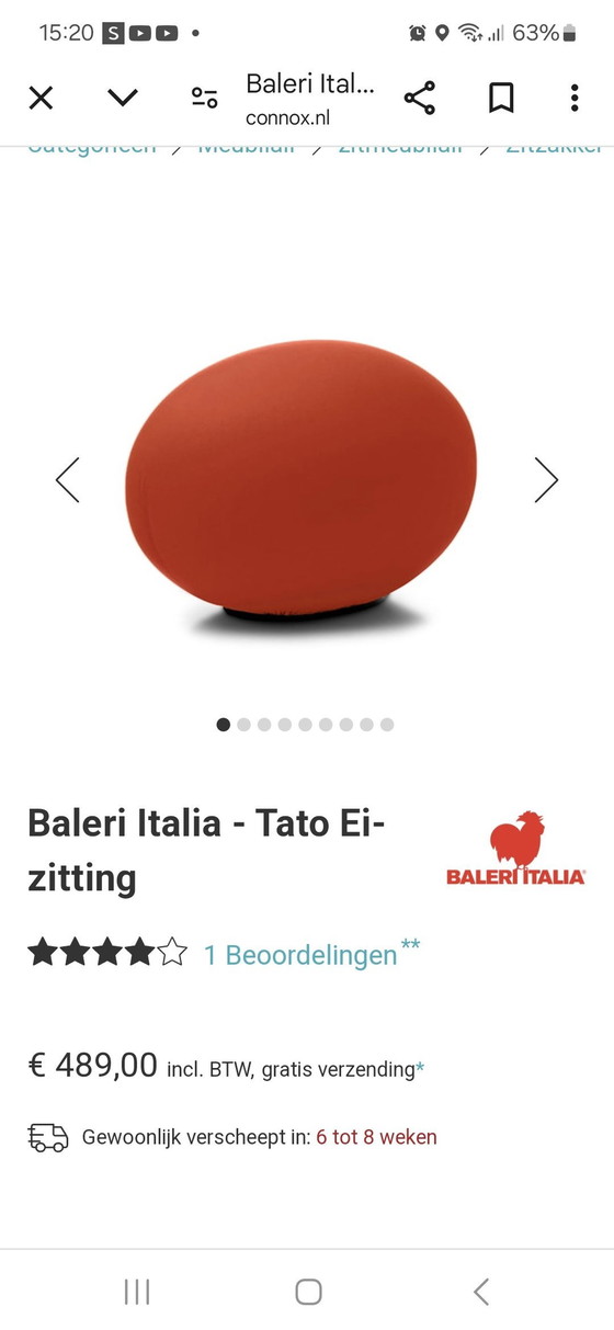 Image 1 of Baleri Italia Tato Eggs