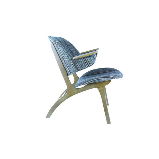 Vintage model 33A fauteuil van Carl Edward Matthes, Denemarken