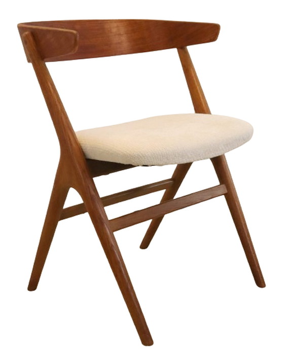 Image 1 of 4x Sibast furniture stoelen 'Hallundbaek' vintage