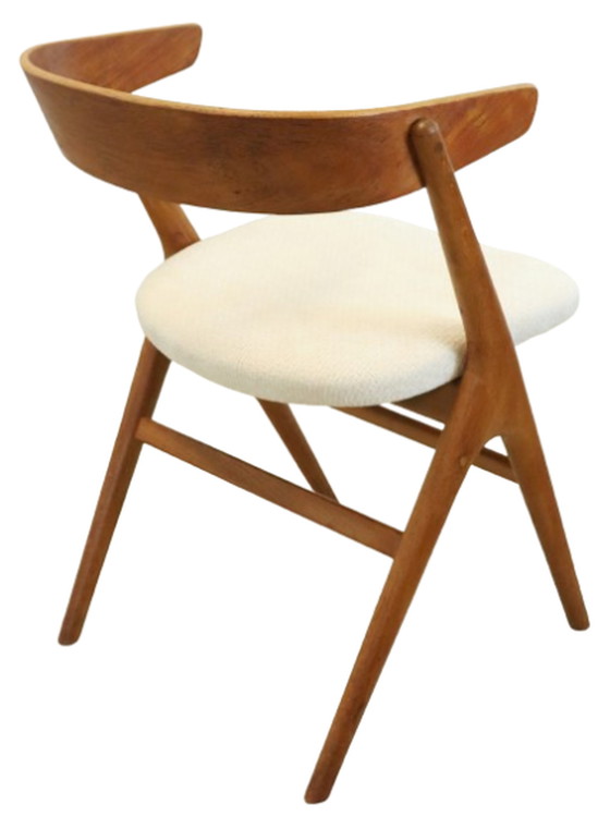 Image 1 of 4x Sibast furniture stoelen 'Hallundbaek' vintage