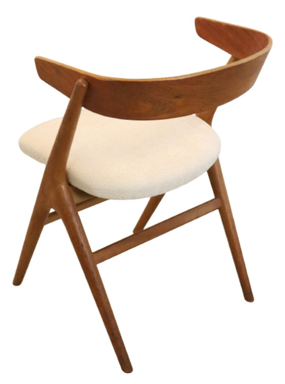 Image 1 of 4x Sibast furniture stoelen 'Hallundbaek' vintage