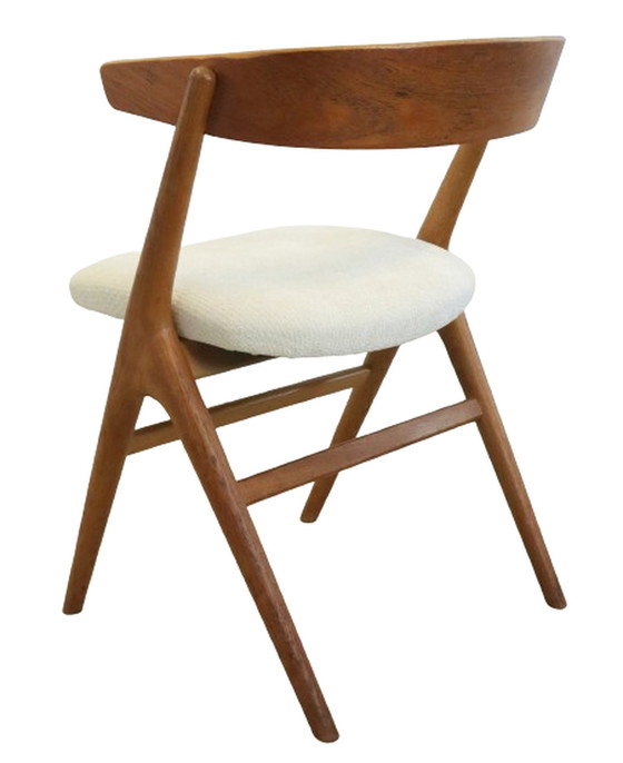 Image 1 of 4x Sibast furniture stoelen 'Hallundbaek' vintage