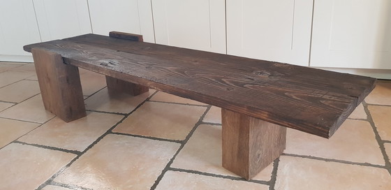 Image 1 of Primitieve Driepoot Salontafel