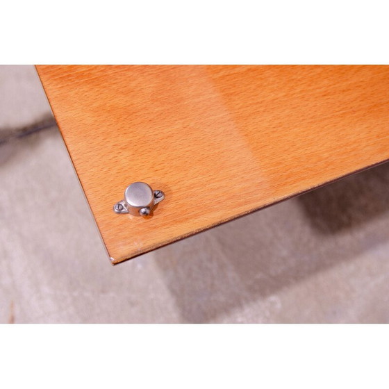 Image 1 of Vintage TV-meubel in walnootfineer en multiplex van František Jirák voor Tatra Nábytok, Tsjecho-Slowakije 1960