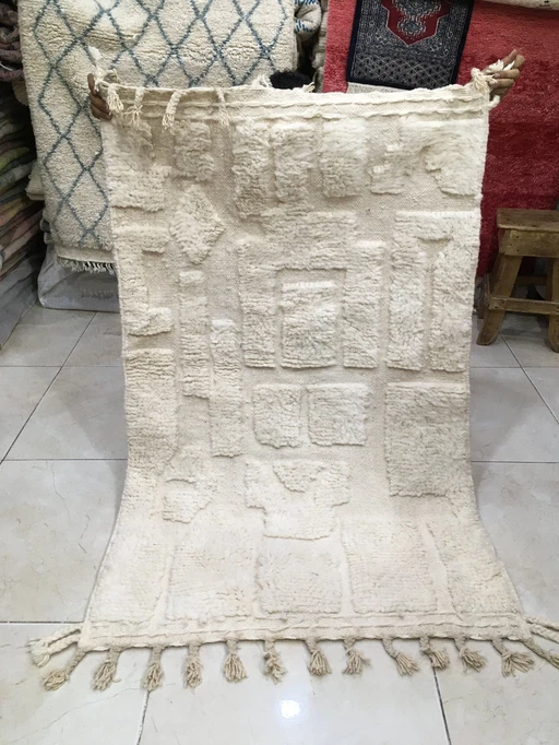 Marokkaans Berber Boujaad Tapijt 157 Cm X 98 Cm