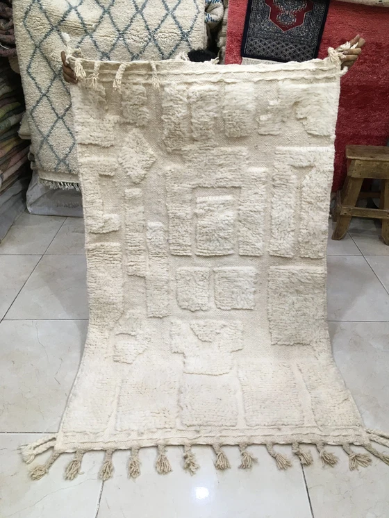 Image 1 of Marokkaans Berber Boujaad Tapijt 157 Cm X 98 Cm