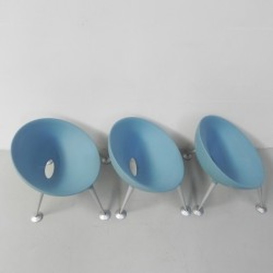 Image 1 of Sedus 3x Turtle Club stoelen van Matteo Thun