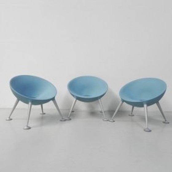 Image 1 of Sedus 3x Turtle Club stoelen van Matteo Thun