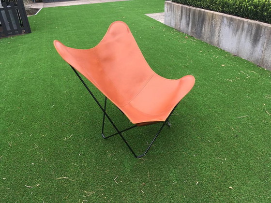 Image 1 of Mariposa vlinderstoel + voetenbankje