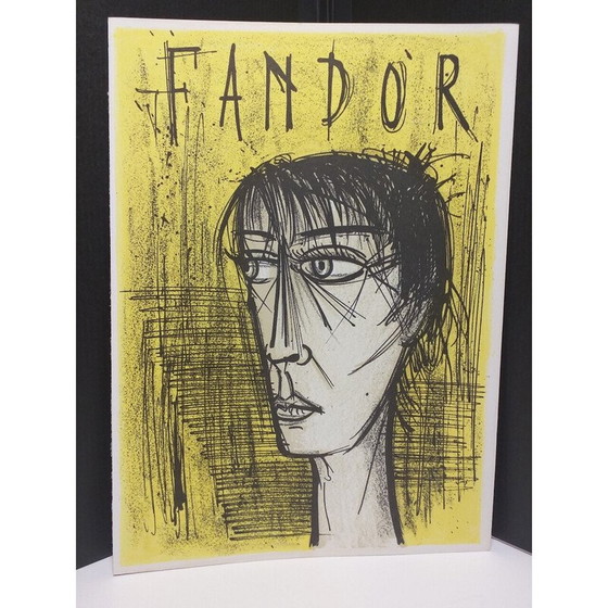 Image 1 of Vintage litho "Fandor" door Bernard Buffet voor Mourlot, 1967