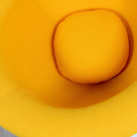 Image 1 of Vintage bol fauteuils in glasvezel en wol Kvadrat, Frankrijk 1960