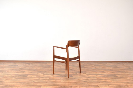 Image 1 of Deense Teakhouten Fauteuils Door Henning Kjærnulf Voor Korup Stolefabrik, 1960S, Set Van 2
