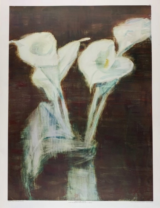 Image 1 of Christian Rohlfs:”Callas, 1937”.  ©1974 Franz Hanfstaengl, München. Gesigneerd In De Plaat.