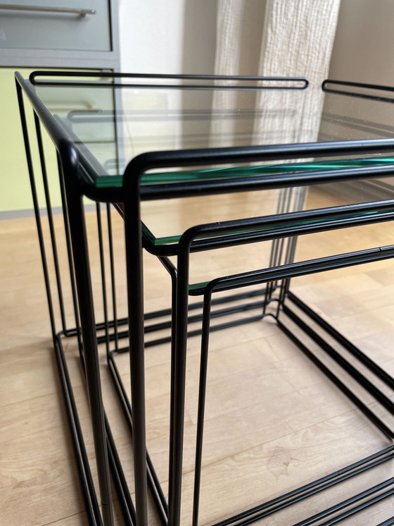 Image 1 of Max Sauze Isocele Nesting Tables - In Perfecte Staat