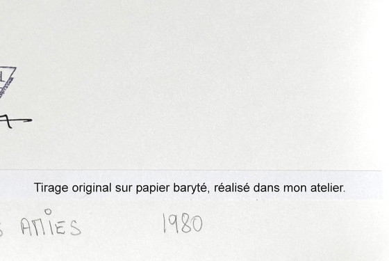 Image 1 of Michel Pinel 1949-2022 Magnifique Foto Artistiek " Tendres Amies De 1980