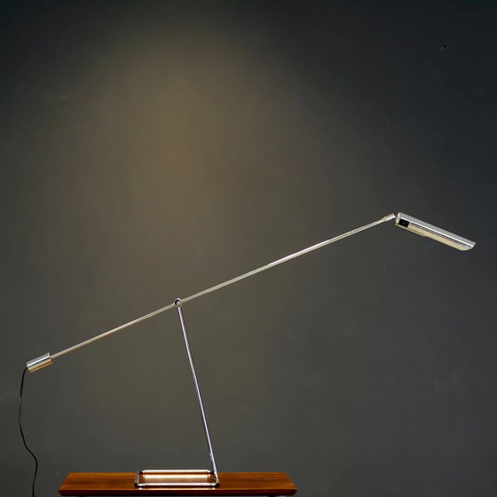 Image 1 of Vintage tegengewicht vloerlamp van Abo Randers, Denemarken, jaren 70.