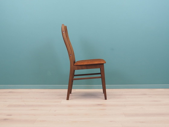 Image 1 of Set van zes beukenhouten stoelen, Deens ontwerp, 1960S, Productie: Denemarken