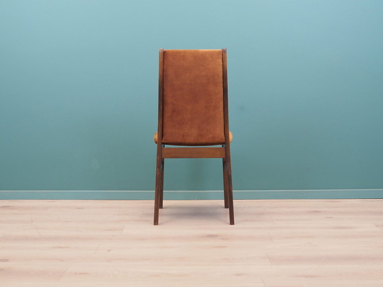 Image 1 of Set van zes beukenhouten stoelen, Deens ontwerp, 1960S, Productie: Denemarken