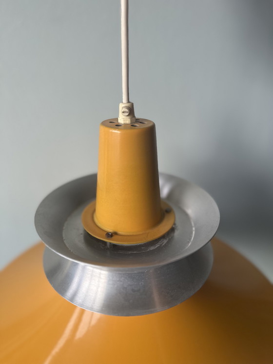 Image 1 of Vintage Hanglamp Scandinavisch Design Bent Nordsted Voor Lyskaer Belysning