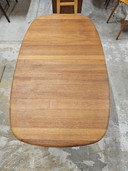 Eettafel Teak Uitschuifbaar En In Hoogte Verstelbaar 