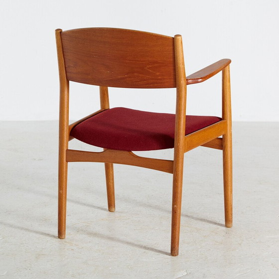 Image 1 of Vintage "Model 147" teakhouten fauteuil van Børge Mogensen voor Søborg Møbelfabrik, jaren 1960