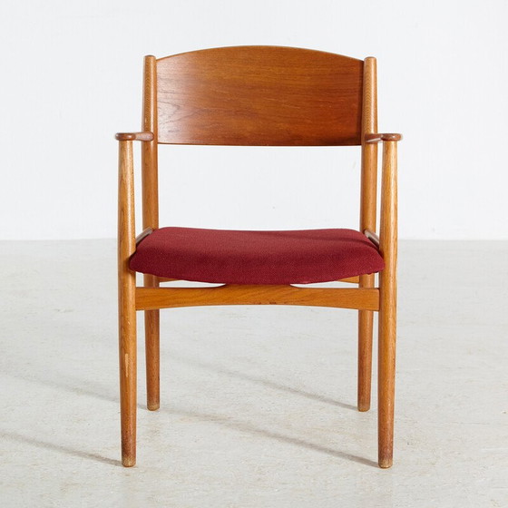 Image 1 of Vintage "Model 147" teakhouten fauteuil van Børge Mogensen voor Søborg Møbelfabrik, jaren 1960