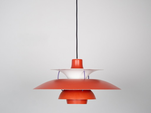 Deense Vintage Hanglamp Ph 5 van Poul Henningsen, Louis Poulsen, 1958