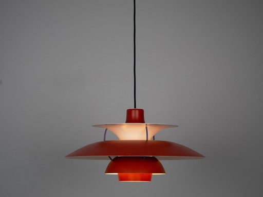 Deense Vintage Hanglamp Ph 5 van Poul Henningsen, Louis Poulsen, 1958