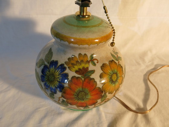 Image 1 of Vintage Plateel Lamp