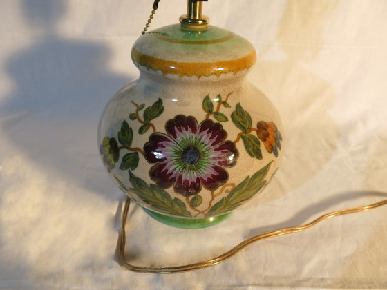 Image 1 of Vintage Plateel Lamp