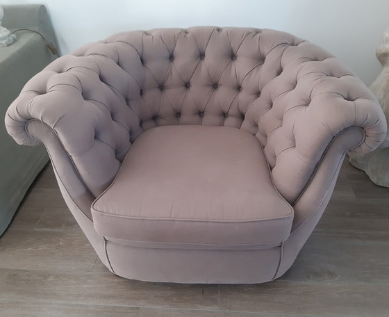 Image 1 of Zeer Mooie Chesterfield Fauteuil