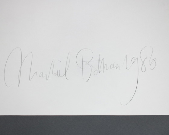 Image 1 of Machiel Botman (1955) Vintage Ontwikkelgelatinezilverdruk, Jel 1980, SIGNED 