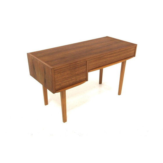 Image 1 of Vintage console van teak en beuken, Zweden 1960