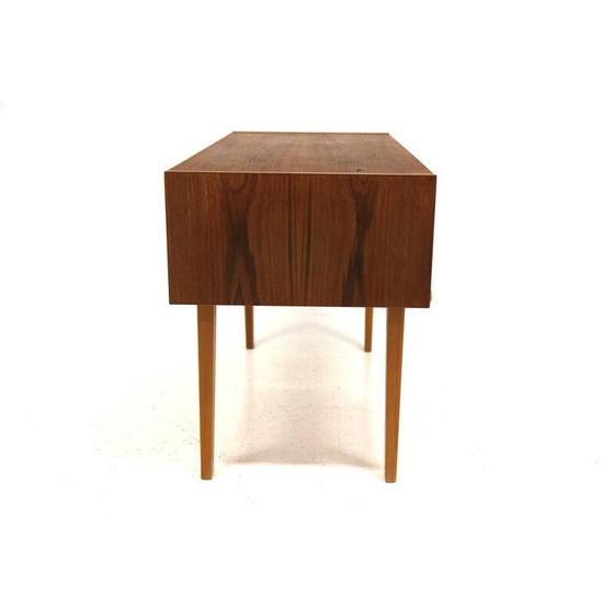 Image 1 of Vintage console van teak en beuken, Zweden 1960