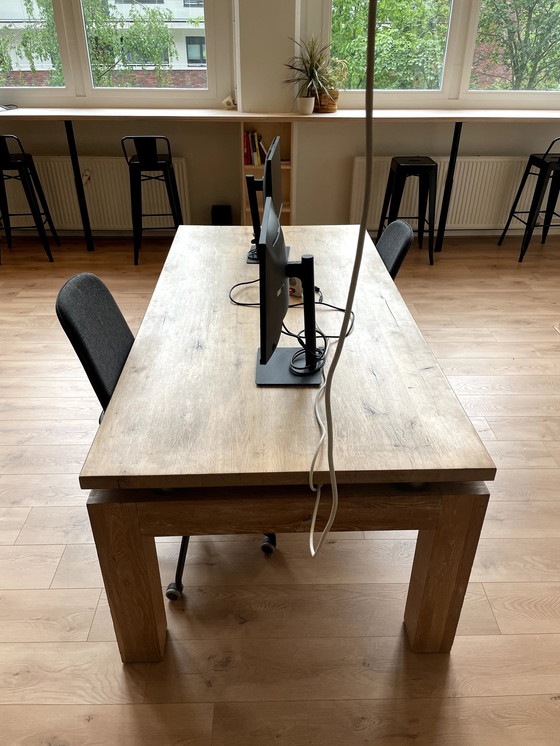 Image 1 of Studio Mesa Eikenhout Design Tafel