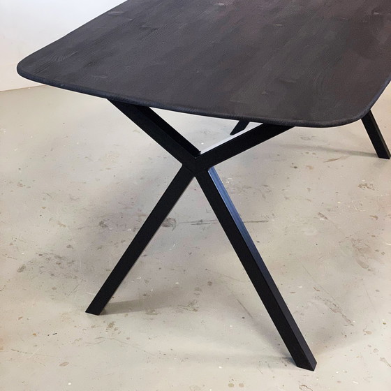 Image 1 of Scandinavische, Zwart Grenen Tafel