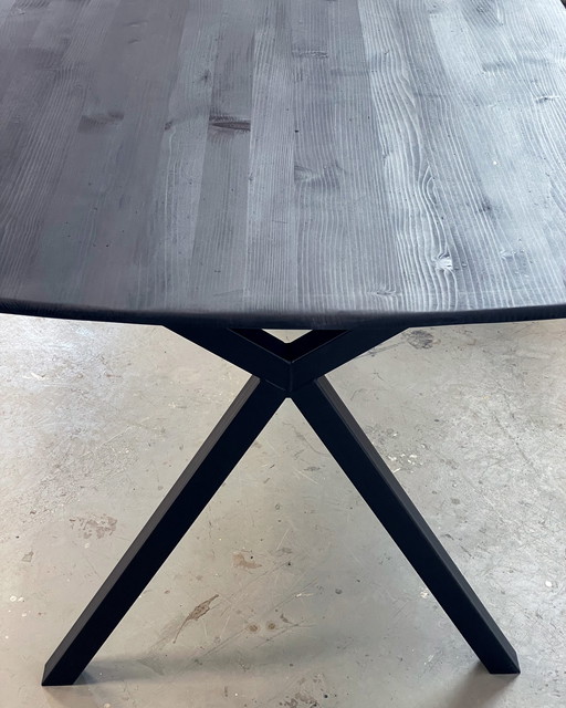 Scandinavische, Zwart Grenen Tafel