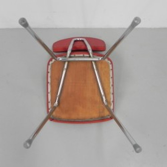 Image 1 of 5x vintage eettafelstoelen