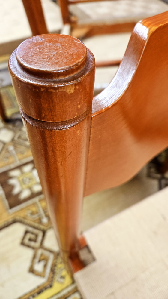 Image 1 of Set van 6 Vintage herbergstoelen 1970