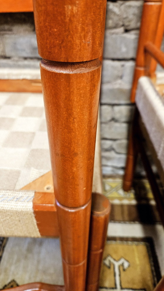 Image 1 of Set van 6 Vintage herbergstoelen 1970