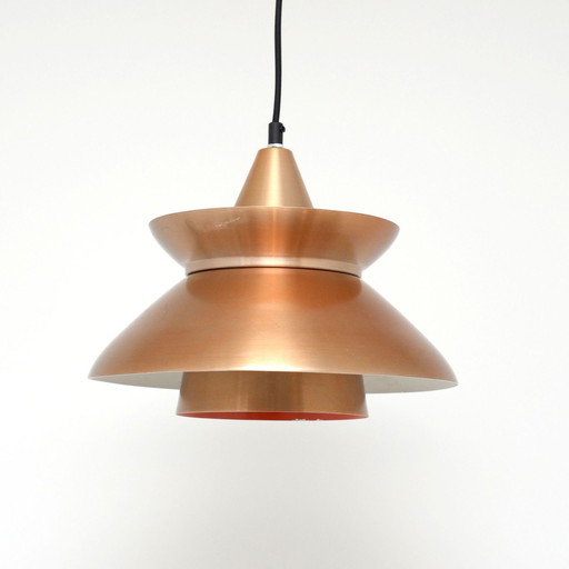 Vintage koperen lamp, 1960